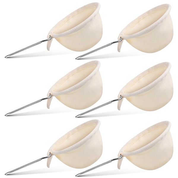 

coffee filters 6 pieces of flannel filter reusable dripper accessories