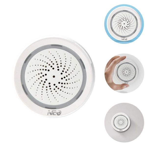 

alarm systems wifi temperature and humidity sensor usb siren smart home appliance