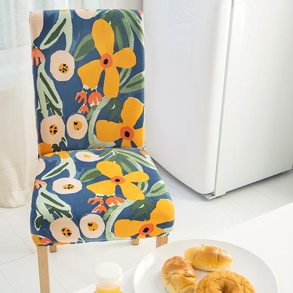 

chair covers jacquard cover stretch party set dining armchair furniture home capa de cadeira office bk50yt