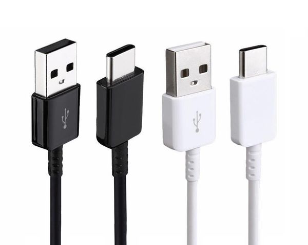 

168d original oem quality 1.2m 4ft fast charging charger usb cable cord type c type-c for galaxy s8 s9 s9+ s10 plus note 8 9 android phones