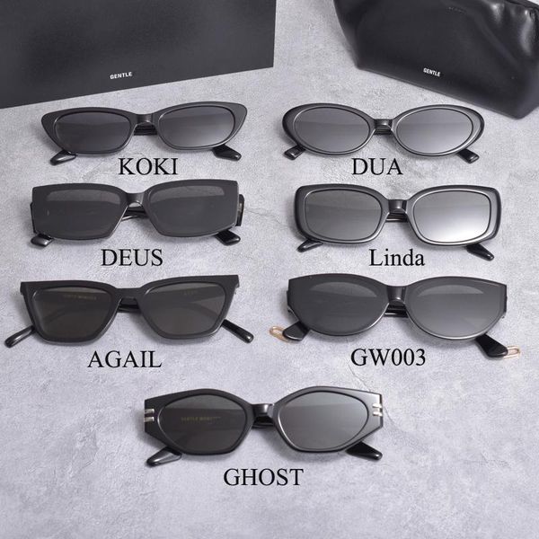 

sunglasses 2021 style small face women sun glasses gentle koki dua deus agail linda gw003 1996 acetate polarized uv400 lens, White;black