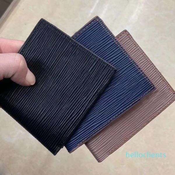 

leather men's business short wallet mt purse cardholder upscale gift box card case holder classic fashion designer purse, Red;black