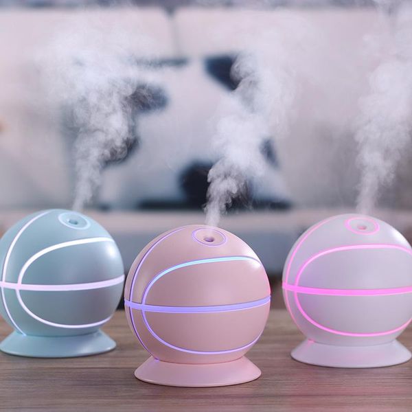 

car air humidifier 240ml essential oil diffuser with led lights electric usb basketball humidifiers aroma fragrance lamps