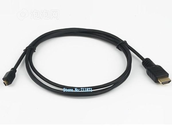 

audio cables & connectors type a d cable 1.5m to male micro line digital camera mobile phone connect hdtv