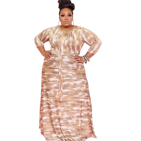 

iqw f8020 tie dyed large plus size dresses women's f8020 tie dyed large skirt long skirtwomen's long dress