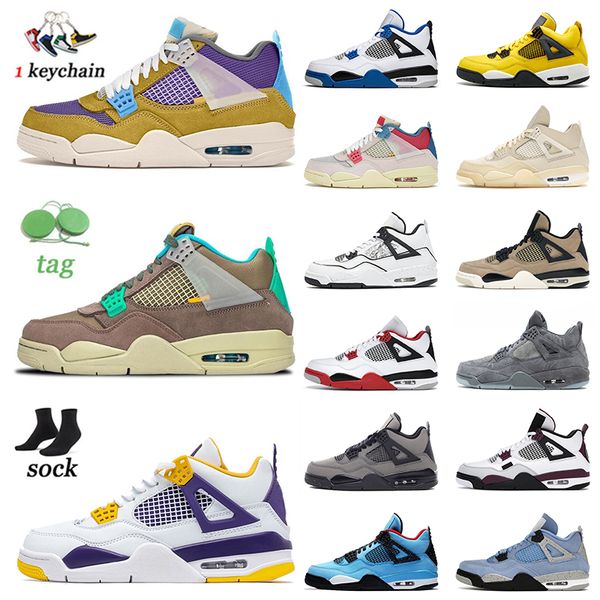 

jordan 4 4s mens basketball shoes jorden jumpman men women taupe haze desert moss sail diy kaws university blue cactus jack white oreo fire