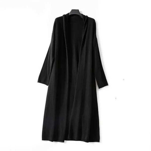 

women's sweaters sweaters women knit cardigan solid color loose female mid-length knitted sw ls3w, White;black
