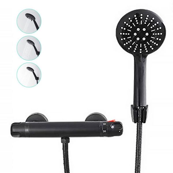 

thermostatic shower sets bathroom faucet and cold mixer brass bathtub system set