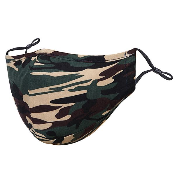 

cotton children's mask washable men's and women's riding camouflage seri with filter