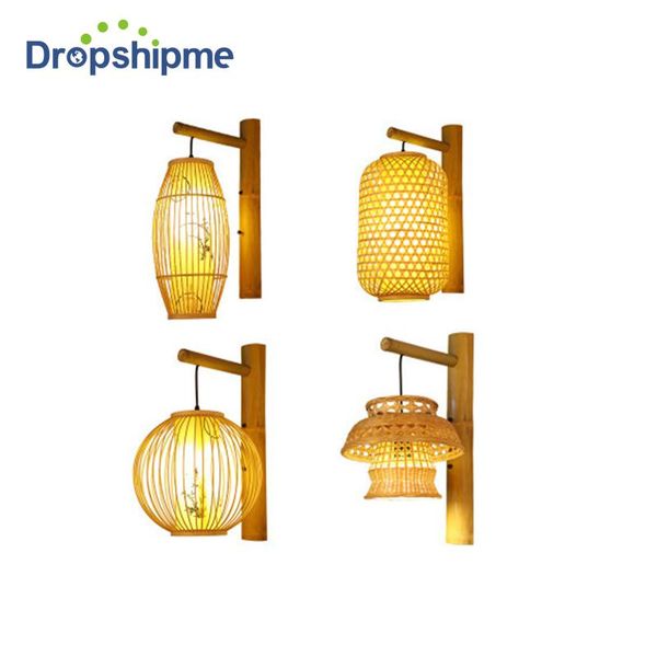 

wall lamp southeast asia retro bamboo lamps entrance aisle bedside for living room bedroom lighting deaortion hand made