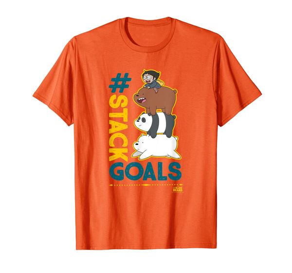 

We Bare Bears #Stack Goals T-Shirt, Mainly pictures