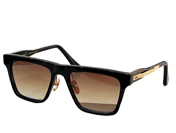 

fashion designer men sunglasses classic plate vintage square shape sun glasses summer avant-garde leisure style anti-ultraviolet come with b, White;black