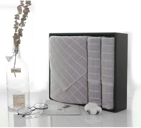 

towel large size thick bath gift box set print cotton face activity custom w