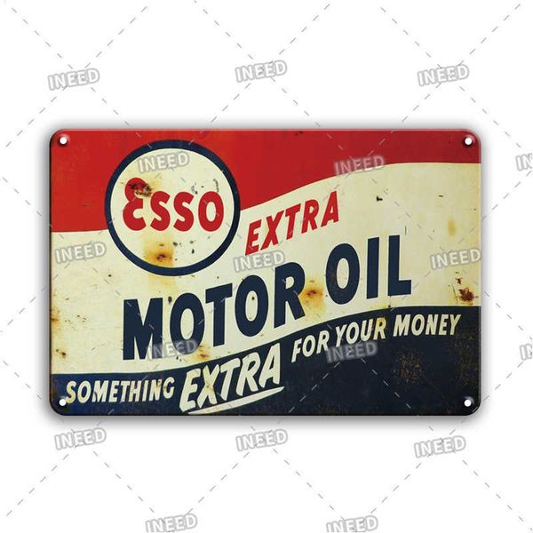 

motor oil sign vintage stp metal tin poster retro gas station decorative plaque personalized art wall sticker