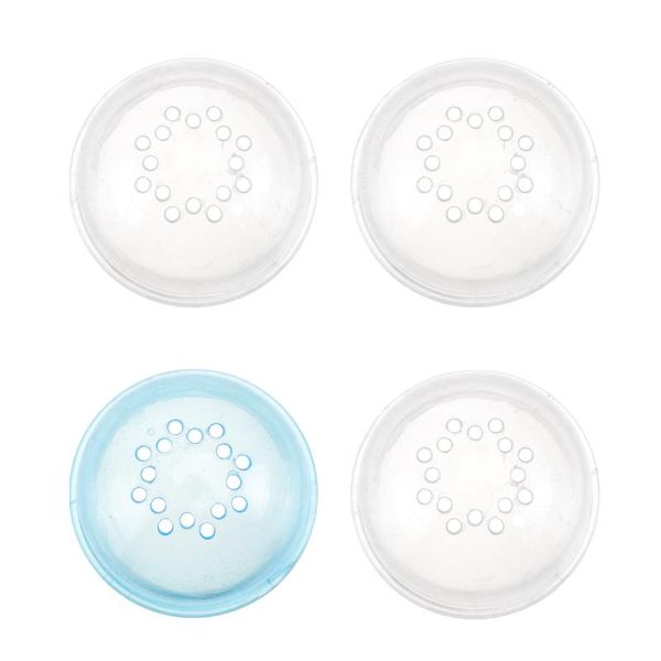 

small animal supplies 4pcs pet cage plugs hamster tunnel external plug pipe end (random color)