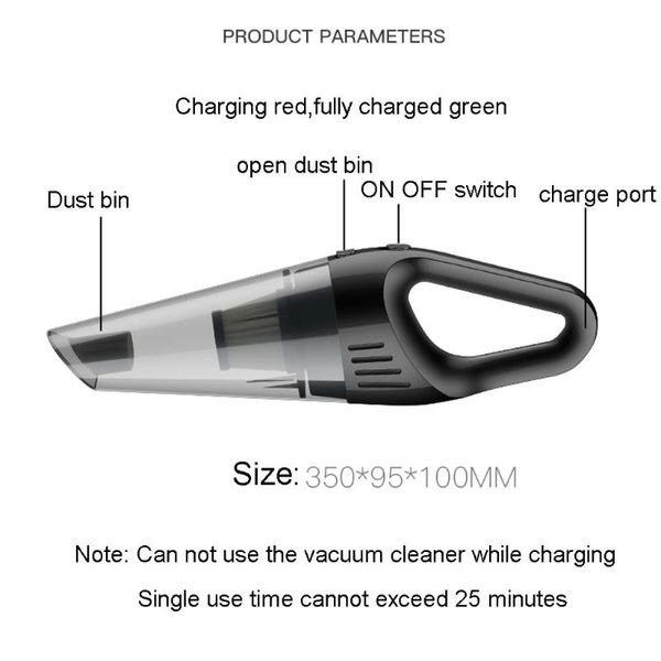 

vacuum cleaners molf handheld car cordless cleaner usb charge wet dry strong cyclone suction