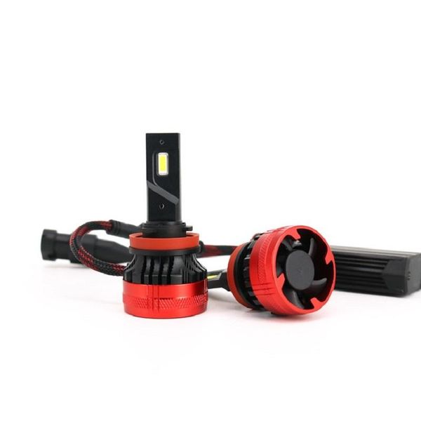 

car headlights 2pcs headlamp automobiles lights for h11 led conversion kit 12v headlight 55w 10000lm bulbs accessories