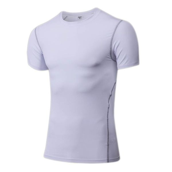 

men's t-shirts t shirt men fitness slim summer simple fashion clothing short sleeve o neck casual sports, White;black