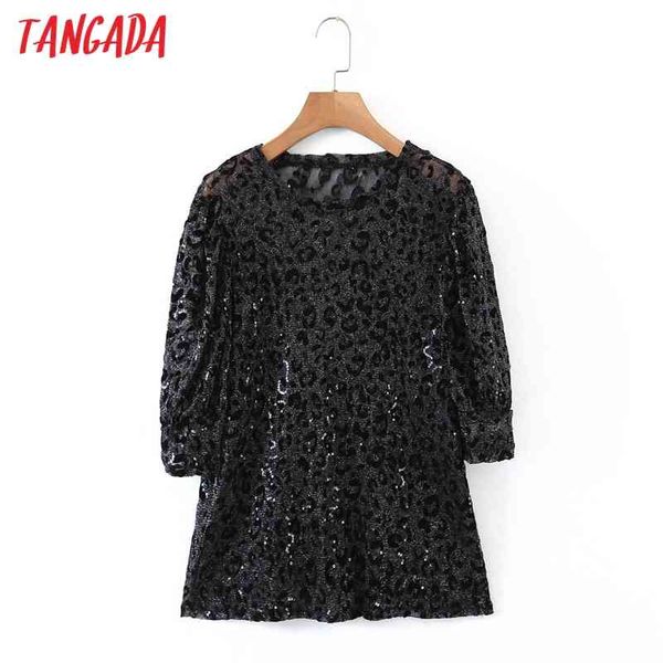 

women retro sequined mesh short sleeve chic female strethy shirt 3z15 210416, White