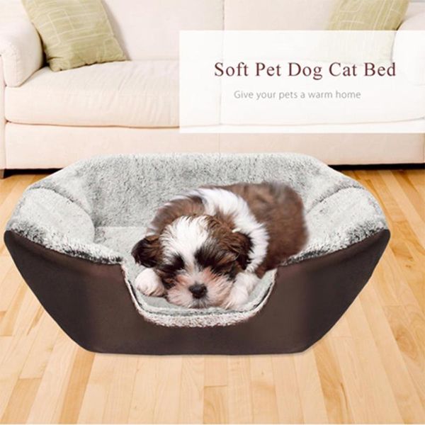 

cat beds & furniture tpfocus dual purpose warm folding soft pet nest house for dog sleeping