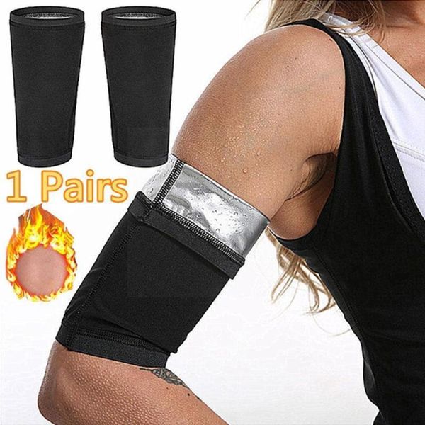 

sweatband 1 piece of body shaper sleeves arm slimmer outdoor slim slimming sleeve pads control s d8e3, Yellow;black