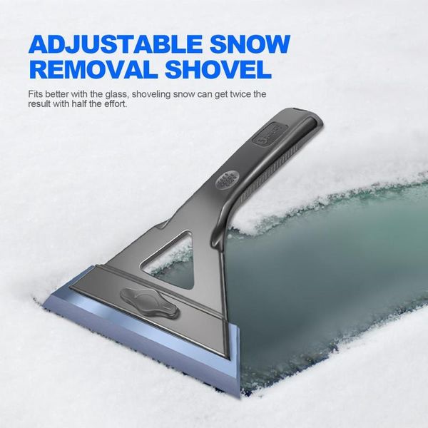 

car sponge windshield adjustable snow removal shovel window glass defrosting / water ice scraping tendon brush cleaning tool
