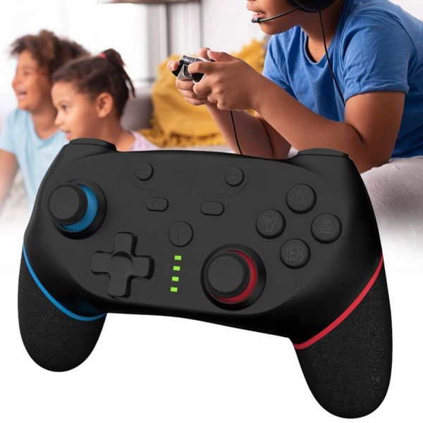 

game controllers & joysticks for switch pro wireless bluetooth-compatible controller with macro programming nfc six-axis vibration