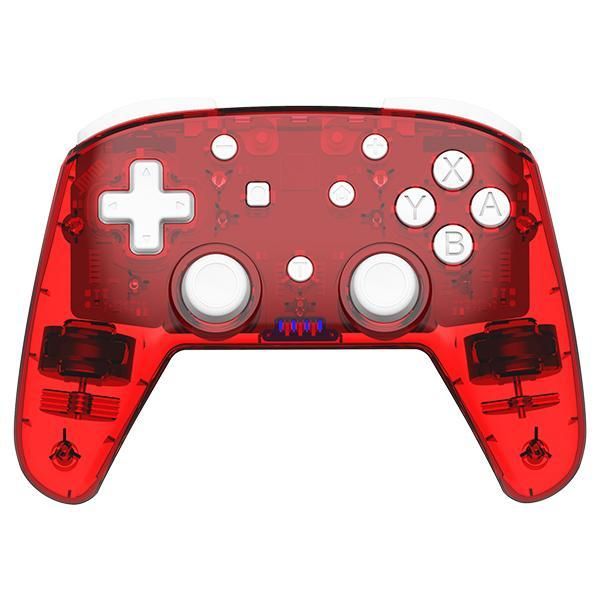 Controlador de jogo Dual Motor Pooderoso Modo de Vibração Bluetooth Gameppad Plastic for Switch Pro Controllers Joysticks