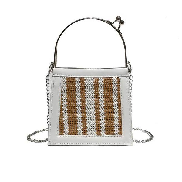

women straw bag women shoulder bag samll crossbody handbag purse phone handbag lady wallet on chain