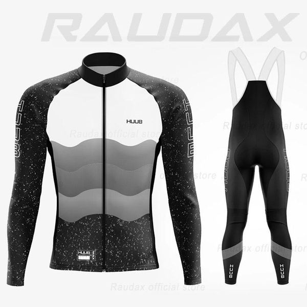 

racing sets men's bike jersey set 2021 spring long sleeve cycling clothing breathable multicolor fashion bicycle wear 19d gel bib pants, Black;blue