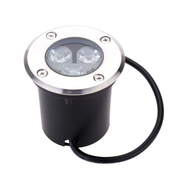 

lawn lamps 3w waterproof ip67 led spotlight outdoor in-ground floodlight garden underground lamp landscape swimming pool fountain light