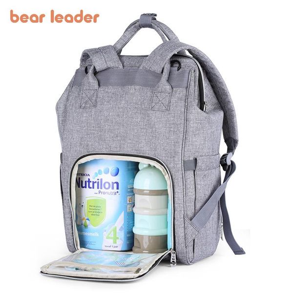 

diaper bags bear leader women mommy fashion mother ladies baby activity backpack high capacity multi-function bag set for mom