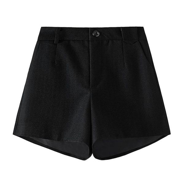 

women's shorts 2021 winter office lady high waist big size xl-4xl black color women short jl-shmf046, White;black