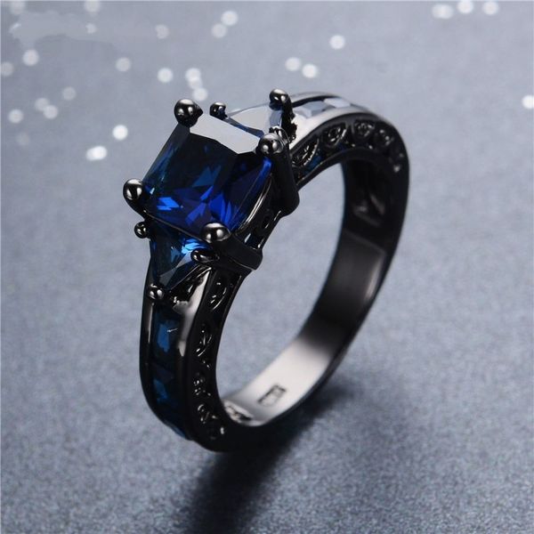 14k многоцветный сапфир алмаз Anillos de Bizuteria Bague Etoile Obsidian Diamante алмазная нефритовая кольцо для мужчин женщин