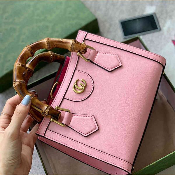 

bag 72% off fashion handbag ni rong zuer's same mini tote diana bamboo leather high sense handbag,