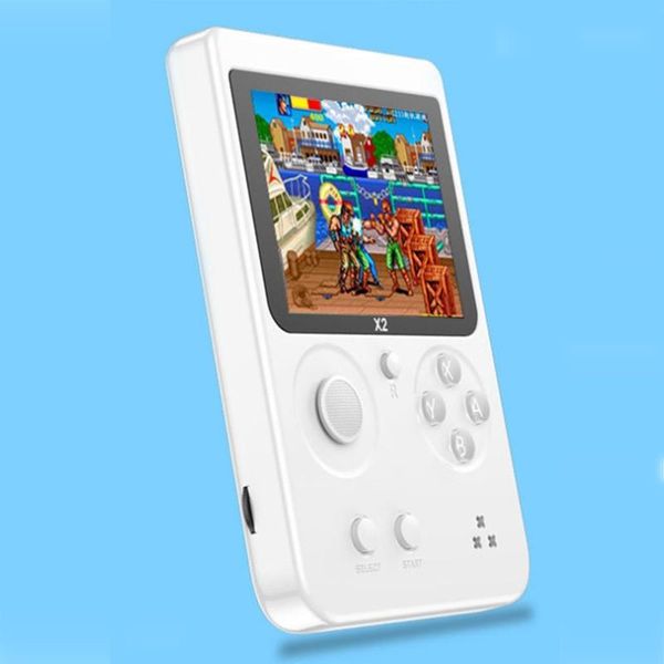 

2.8-inch mini handheld game console with built-in 400 games portable players