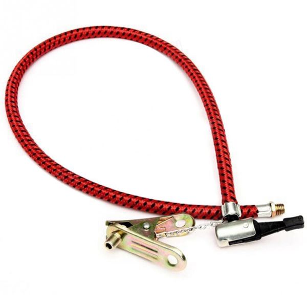 

bike pumps motorcycle 1pc air pump tube pressure clip cycling bicycle inflator accessories