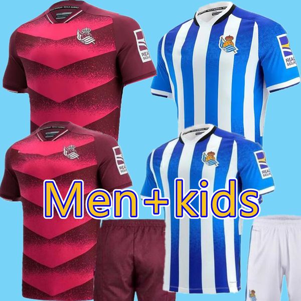 

21 22 royal society juanmi soccer jerseys 2021 2022 oyarzabal x. prieto agirretxe home away football shirts final edition camisetas de futbo, Black;yellow