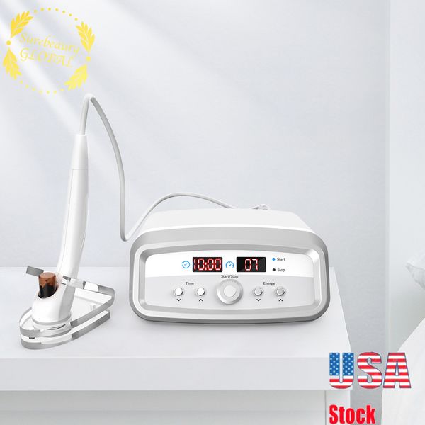 

newarrival mini radio frequency rf microdermabrasion machine 1 probes anti aging for face & body skin rejuvenation tightening device