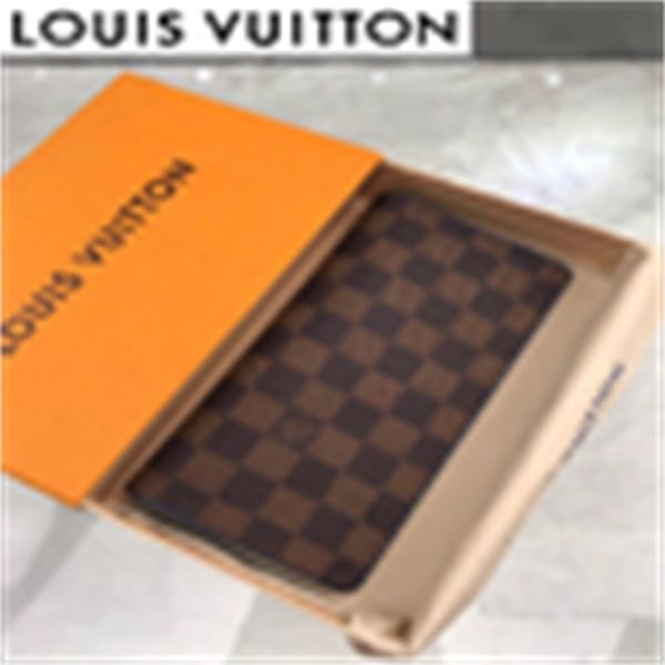 

men wallets clutches n63168 brand long compact wallet chain designer key card holders purse luxury evening 5rhy