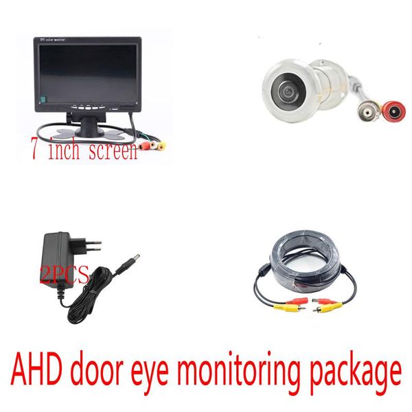 

cameras mini home video peephole door hole camera1080p hd eye cctv ahd sony323 chip 2mp star light 0.001 lux wired security camera