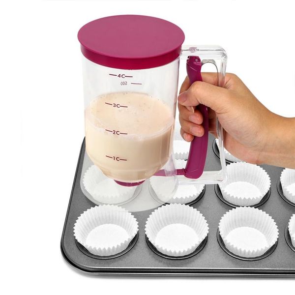 

baking & pastry tools batter dispenser cups dough funnel cup for cake measuring separator kitchen supplies