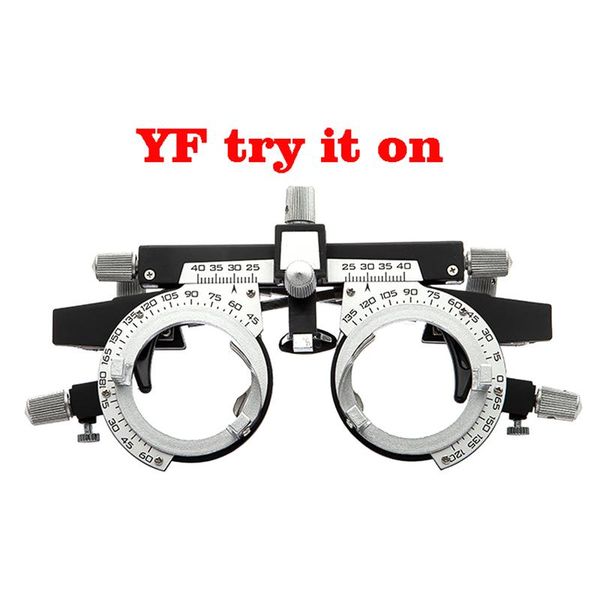 

sunglasses frames yf try it on frame optometry optical store equipment leg interpupillary distance adjustable, Silver