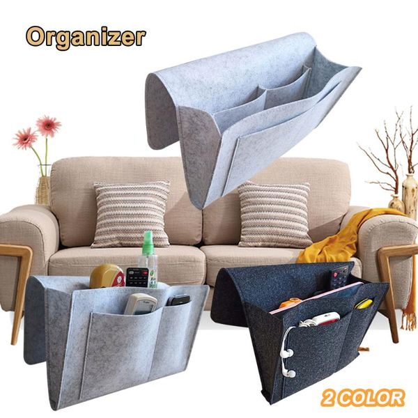 

storage bags bedside organizer hanging caddy bed holder pockets pocket book felt bottle 2