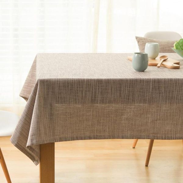 

table cloth senisaihon japan linen cotton tablecloth coffee solid color dinner custom for christmas banquet el decoration