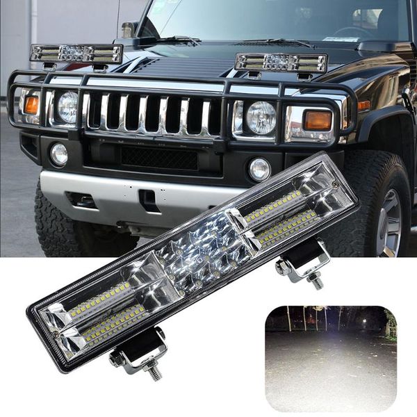 

working light 30cm 60w work lights dc12-80v 6500k flood led bar ip68 waterproof pods for offroad truck atv suv