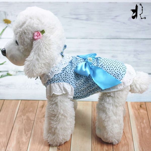 

dog apparel summer pet dress dog princess dress small dog teddy bow