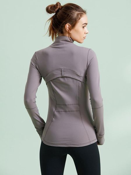 

yoga outfit [simple] running jacket long sleeve casual overcoat long-sleeved sports