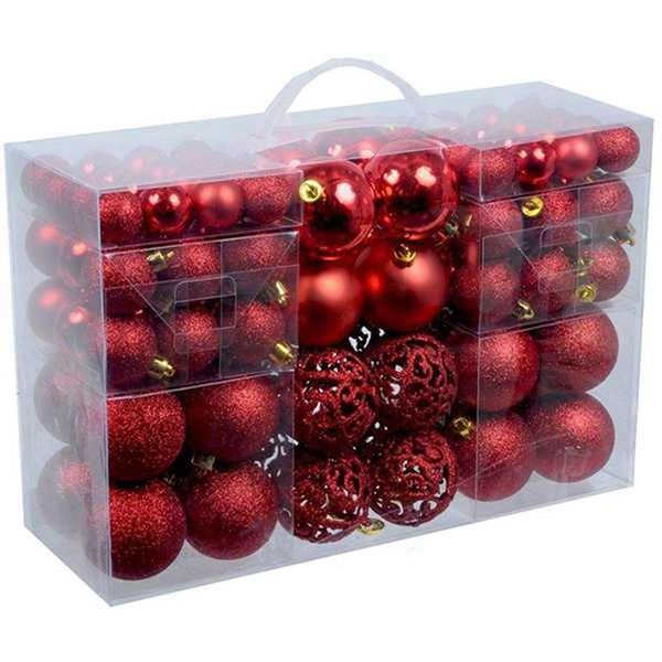 

100pcs christmas ball box set available holiday tree ornament decorations party decoration