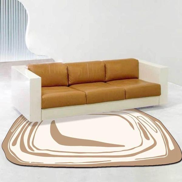 

carpets creative shape irregular study room computer sofa chair non-slip floor mat modern minimalist geometric bedroom bedside area rugs